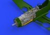 Eduard 648300 Bf 109F engine & fuselage guns EDUARD 1/48